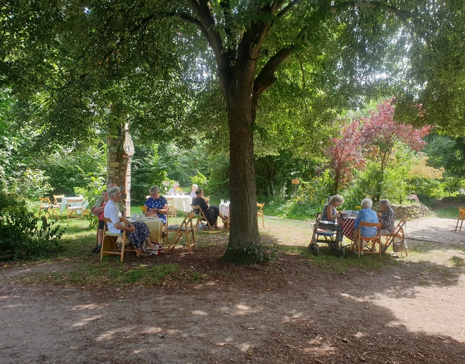 Sommercafé im Kleinen Spreewaldpark