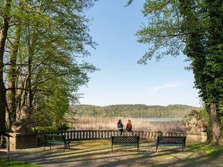 Garten des Brecht-Weigel-Haus in Buckow