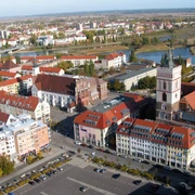 Panorama Frankfurt (Oder) und Slubice