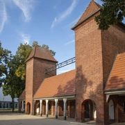 Historisches Eingangsportal Luftschiffhafen