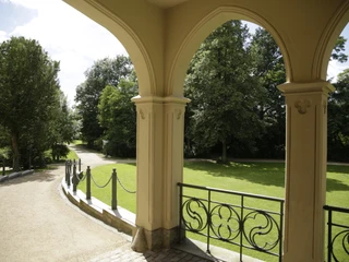 Blick in den Park Reichenow