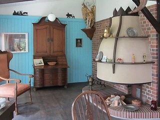 John-Heartfield-Haus Waldsieversdorf - Kaminzimmer