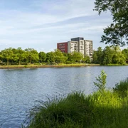 Blick auf "Insel" Eisenhüttenstadt