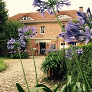 Eingangsbereich Gaststätte Baumgartenbrück