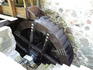 Mühlenrad der Mühle-Lemke