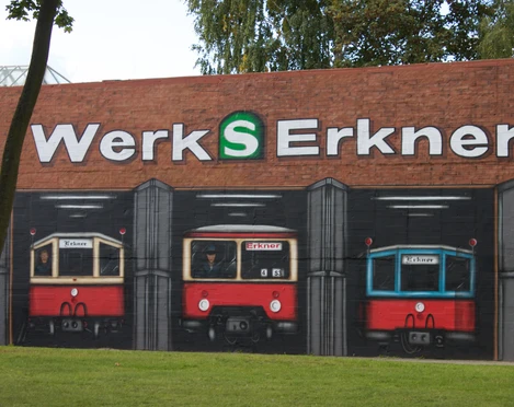 Historische S-Bahnfahrzeuge in Erkner