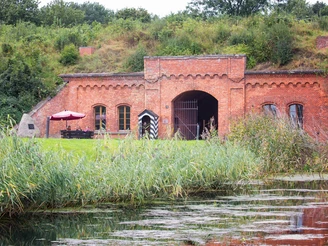 Küstriner Vorland, Oderbruch, Fort Gorgast