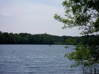 Badestelle Jenseits des Sees