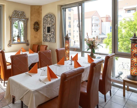 Restaurant "Nirwana" im Zentrum von Frankfurt (Oder)