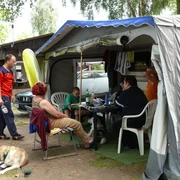 Camping mit Hund