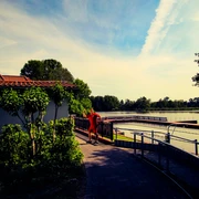 Flussbadeanstalt im Spreepark Beeskow