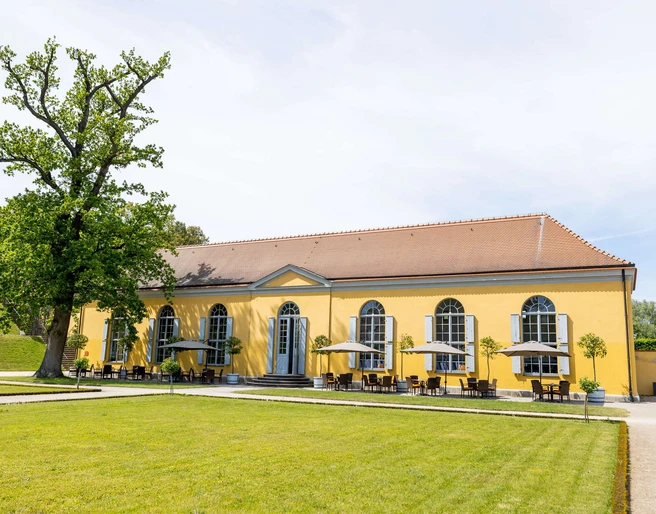 Orangerie im Barockgarten des Kloster Neuzelle