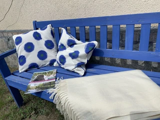 Auszeit vor dem Haus