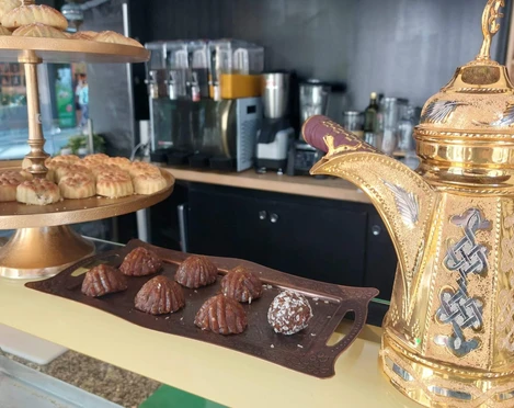 Köstlichkeiten im Café Al Jasmin in Frankfurt (Oder)