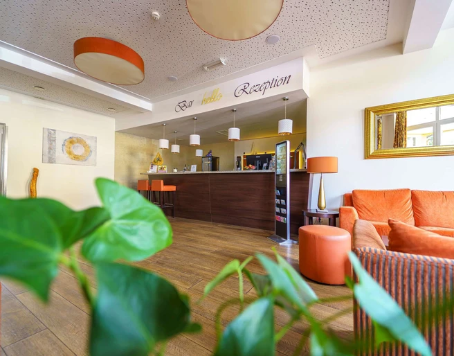 Rezeption im Hotel Einklang