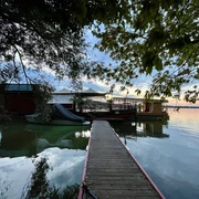 Gute Schute bei Sonnenuntergang