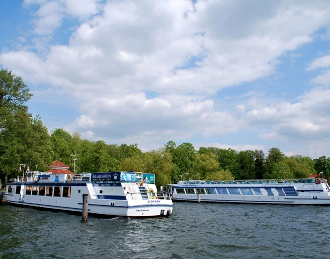 Schifffahrt auf dem Scharmützelsee, Hafen Bad Saarow
