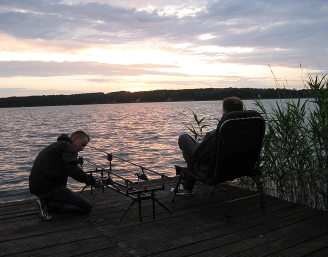 Angler am Scharmützelsee