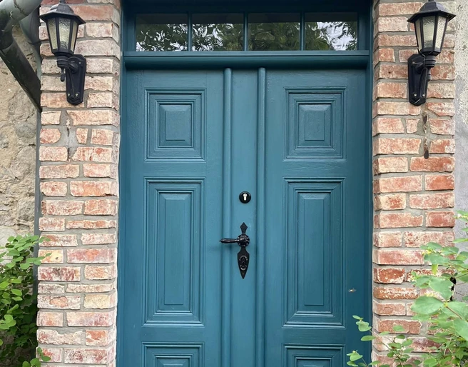 Eingang von Pension am Gutshof Wölsickendorf