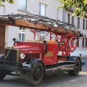 Museum für Feuerwehr und Technik Eisenhüttenstadt - Feuerwehr-Drehleiter DL19