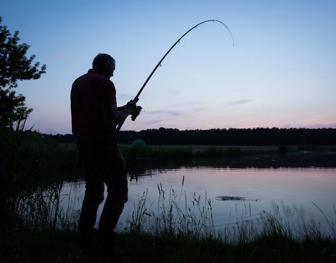 Angler im Seenland Oder-Spree