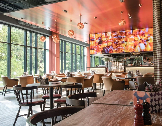 Restaurant "PIAZZA" im a-ja Resort