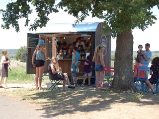 Café Oderglück in Neurüdnitz an der Europabrücke