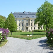 Eingang zur Gutsanlage Schloss Trebnitz