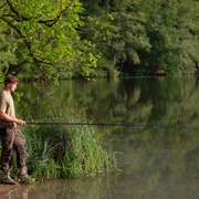 Angler am Großen Teppelsee