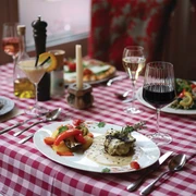 Platzgedeck im Ristorante Fratelli & Café