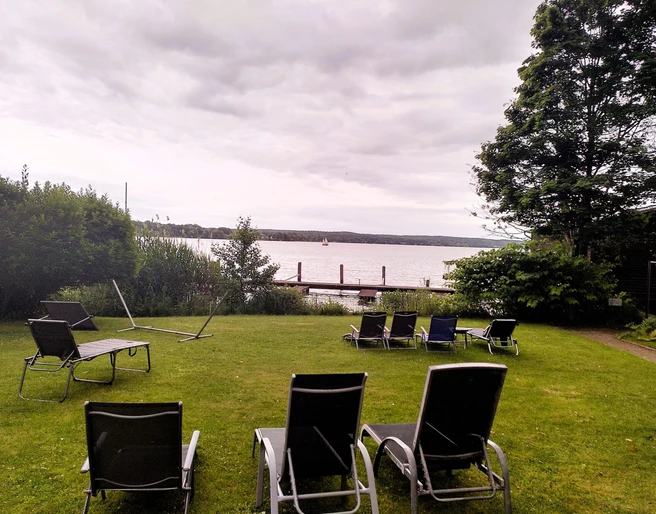 Blick von der Ferienwohnung Pier 5