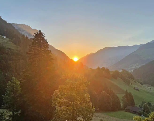 Sonnenuntergang Dominik Wiedmer