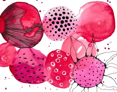 Aquarell Doodle