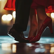 TanzBar Füsse dunkles Foto