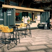 Container POP UP BAR Snack