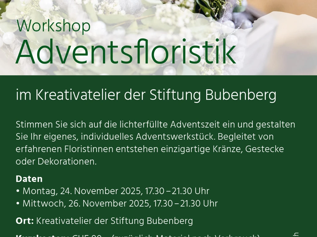 251016 bubenberg workshop adventsfloristik inserat spiezinfo 86x127 rz
