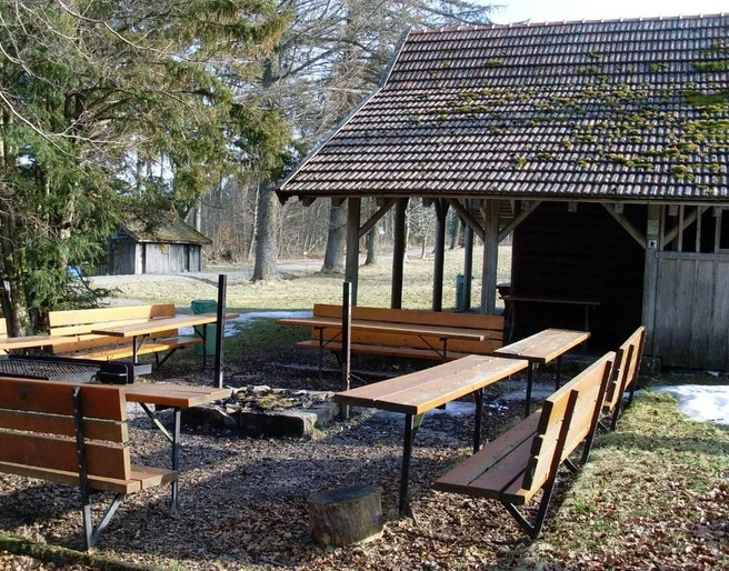 Der Grillplatz an der Arnoldhütte