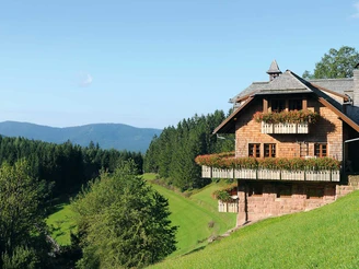 Einkehrmöglichkeit Renchtalhütte - direkt am Wiesensteig bzw. Sinfoniesteig