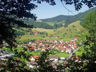 Matten - Ausblick von Hapbach