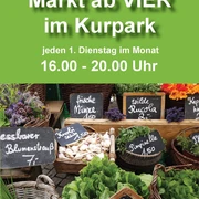 Markt ab VIER im Kurpark