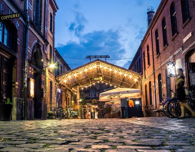 Hofansicht, Eingangsbereich zu beiden Hallen | WERK2 | Eventlocation & Veranstaltungsräume in Leipzig Hofansicht, Eingangsbereich zu beiden Hallen | WERK2 | Eventlocation & Veranstaltungsräume in LeipzigCourt yard view, Entrance area to both halls | WERK 2 | Event Venue in Leipzig