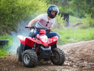 Quadfahren an der Sommerrodelbahn