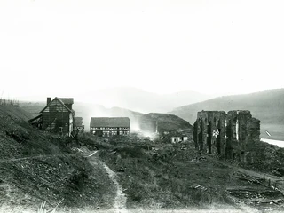 Alt-Berich kurz vor der Überflutung 1914