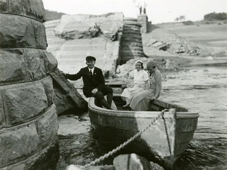 Personenfähre bei Scheid auf dem Edersee, 1920-1929