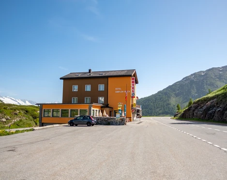 Parkplatz Simplon Blick