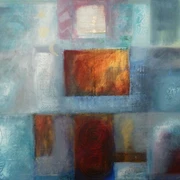Gina Feder - Fische in Komposition Blau (2).jpg