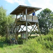 Aussichtsplattform an der Uhraumündung