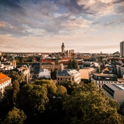 Your meeting & conference in Leipzig: Skyline with a view from Südvorstadt Tagung & Konferenz Leipzig Convention: Skyline mit Blick aus der Südvorstadt Meeting & conference Leipzig convention: Skyline with a view from Südvorstadt