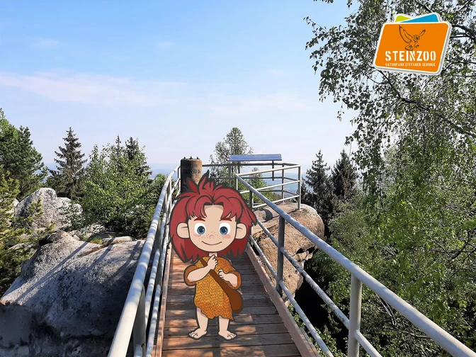 Freda auf der Fuchskanzel