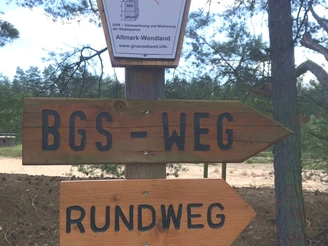 Ein Teil der Tour führt am "Grünen Band" entlang.